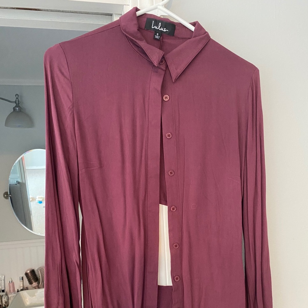 Open back blouse - Picture 2 of 3